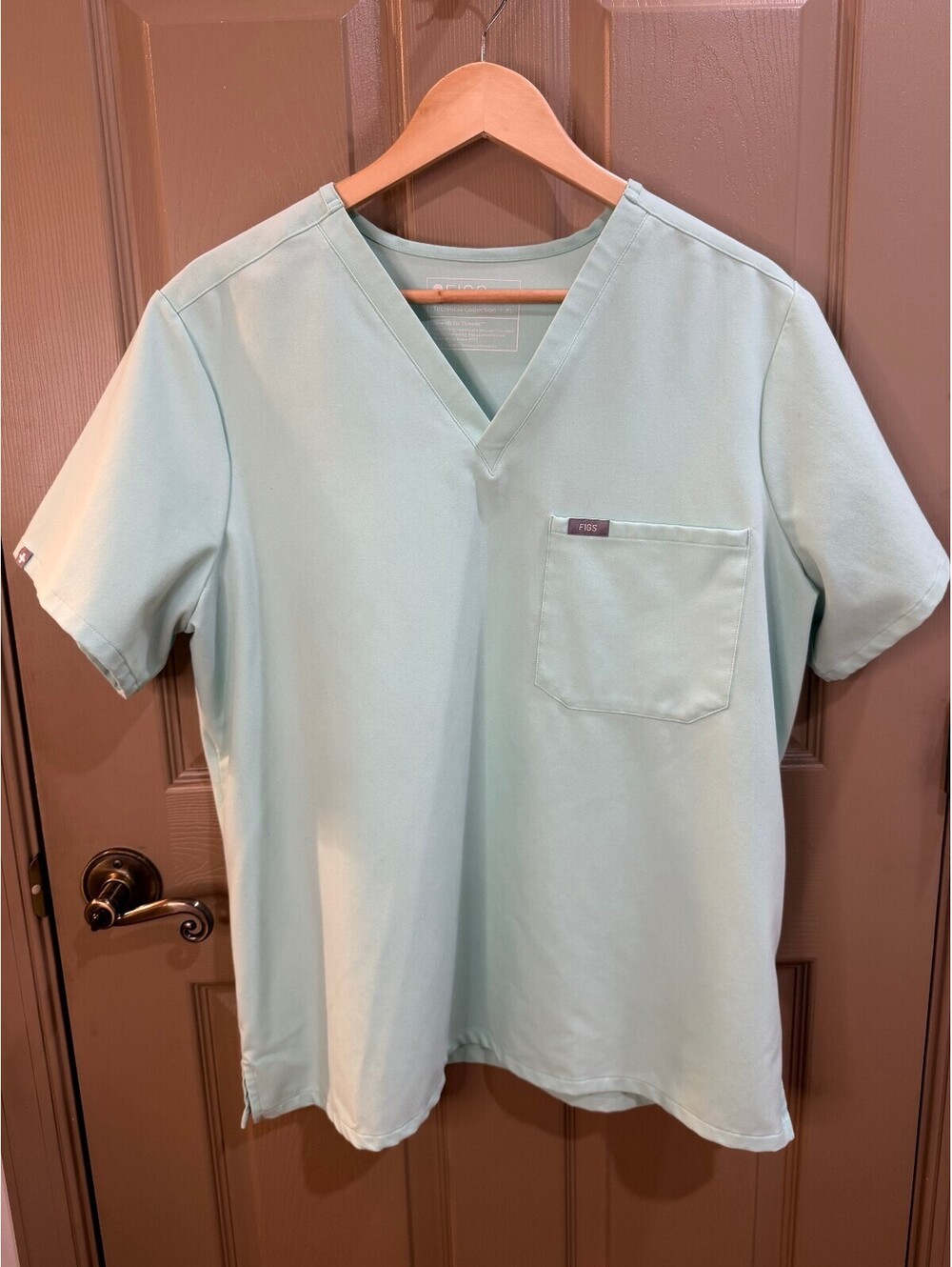 FIGS Catarina Scrub Top – Mariner – Size XL 🩵